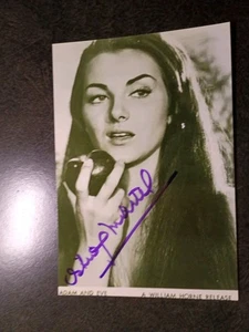 CHRISTIANE MARTEL handsigniertes Autogramm 4x6 Foto - MISS UNIVERSE & ADAM & EVE - Bild 1 von 2
