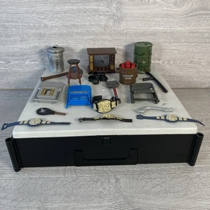 WWF 1998 Attitude Ring Play Set WWE Tragetasche Jakks Pacific mit Zubehör - Bild 1 von 21