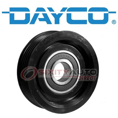 Dayco Drive Belt Idler Pulley for 1992-1994 Acura Vigor - Engine Bearing ft Foto 1 de 4
