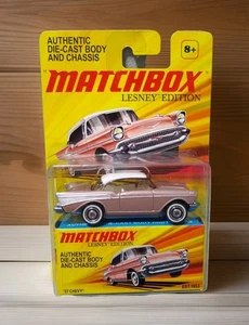 Matchbox Lesney Edition '57 Chevy - Rosa Blanco Top Caja Coleccionista 1:64 - Imagen 1 de 14