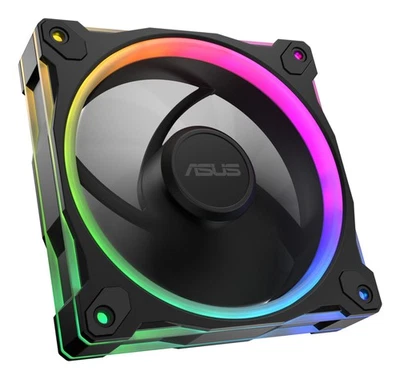ASUS Prime MR120 ARGB 120mm Reverse PC Fan - Black - Image 1 of 4