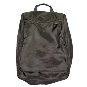 L.L. Bean Schwarz Hängend Nylon Reise Kulturbeutel Organizer Dusche Kosmetiktasche - Bild 1 von 10