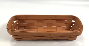 Longaberger 1995 Cracker Korb 11,5" x 4,5" - Bild 1 von 10