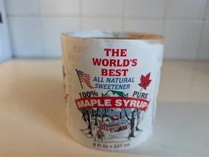 49 Vintage Unused Maple Syrup Color Pressure Sensitive Labels - Picture 1 of 2