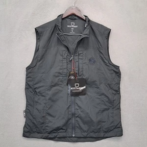 NEW SCOTTeVEST Featherweight Vest for Men Black TEC Technology Pockets L - Picture 1 of 12