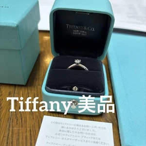 Tiffany & Co. Diamond Platinum Engagement Ring m1_0811 - Picture 1 of 8