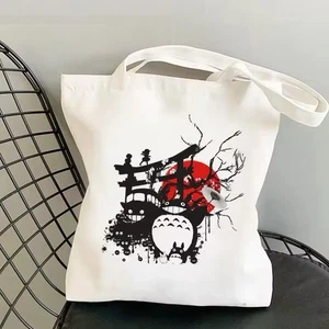 Studio Ghibli Tote Bag Kawaii Cute Shopping Bags Anime - Picture 1 of 1