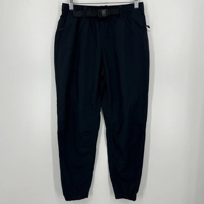 Pantalones de senderismo Mountain Hardwear para mujer S negros con cinturón bolsillos de nailon Foto 1 de 4