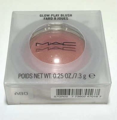 MAC Glow Play Blush - Grand -0.25oz Tamaño completo Nuevo en caja Foto 1 de 4