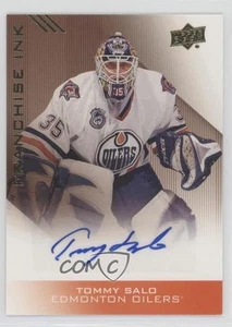 2013-14 Upper Deck Edmonton Oilers Franchise Ink Tommy Salo #FI-TS Auto - Picture 1 of 4