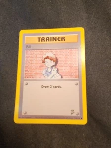 Bill Trainer Pokémon TCG Base Set 2 118/130 Regular Unlimited Common - Picture 1 of 2