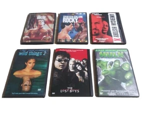 DVD Lot - Amerìcan History X - Lost Boys - Hulk - Rocky 1 & 3 - 6 Movies - Picture 1 of 10