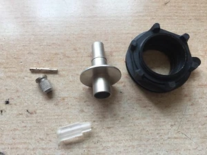 RF / Coaxial Connector, BNC Coaxial, Straight Jack, Crimp, 50 ohm, RG58 Z2280 - Foto 1 di 3