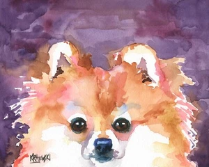 High Resolution Print of Original Fine Art Watercolor by Ron Krajewski - Picture 1 of 4