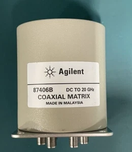 Keysight/Agilent 87406B/87606B DC-20 GHz Coaxial Matrix Switch - Picture 1 of 3