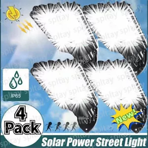5000W LED Solarleuchte mit Bewegungsmelder Außen Fluter Außen Lampen Strahler - Bild 1 von 26
