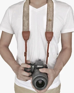 CINGHIA TRACOLLA SPALLA STRAP ADATTO PER NIKON COOLPIX P610 L840 L340 P600 P530 - Foto 1 di 9