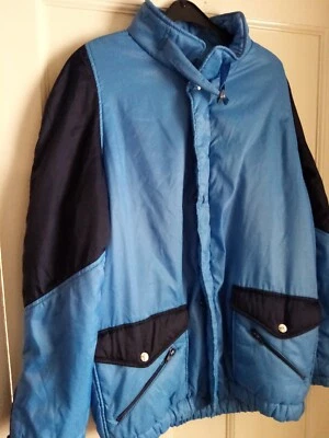 Coat Jacket 2XL Vintage Props Blue/Navy Ski Snow Sports Padded Solidnost prilep - Image 1 of 4
