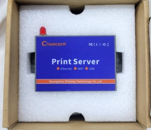 Cheecent wireless Print Server Server for USB Printer CR202 2 Port - Photo 1/5