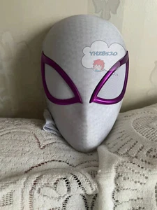 Klassische Spider-Gwen Gesichtsschale mit rosa Magnetlinsen lichtempfindliches Harz - Bild 1 von 8