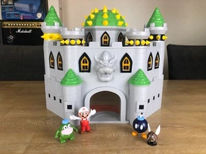 Super Mario Bowsers Castle Playset With Figures Bundle Mario Spike Goomba - Picture 1 of 13
