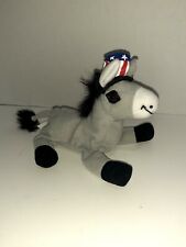 Max Hobbs Vintage 1999 Donkey Political Democrat 10 Inch Plush Stuffed Animal...