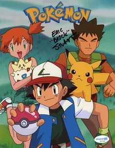 Eric Stuart “Pokémon” AUTOGRAPH Signed ‘Brock’ 10x8 Photo ACOA - Picture 1 of 2