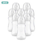 Babyflaschen mit Silikonnippel und Aufbewahrungsabdeckung Stillflaschen fr Y3K7