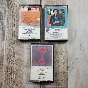 Paul Anka Bobby Vinton Dan Fogelberg 3 Cassette Tapes Feelings Those Were The Da - Picture 1 of 8