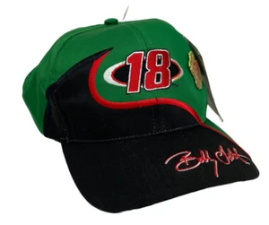 Bobby Labonte Hat #18 NASCAR Racing SnapBack Motorsports Interstate Batteries - Picture 1 of 10