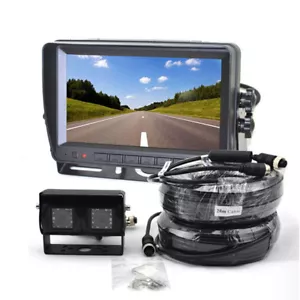 Vardsafe | Kit fotocamera di backup posteriore retroverso a doppia lente per autobus camper - Foto 1 di 10