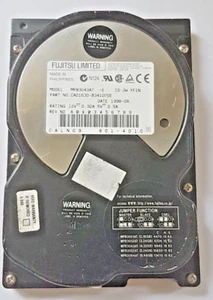 4.3 GB Ide Fujitsu MPB3043AT P-Ata 5400rpm 256KB HDD 3,5 " Internal Hard Drive - Picture 1 of 1