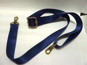 Kipling ORIGINAL Kipling Adjustable Shoulder Strap NYLON BLUE/ HARDWARE GOLD - Picture 1 of 4
