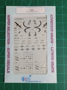 1/72 565 Superscale F/A-18A Hornet VFA-136 137 STRIKE decal for Hasegawa Academy - Picture 1 of 1