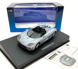 GC4709 AUTO ART / #59003 KOENINGSEGG CCX SILVER 1/43 - Picture 1 of 3