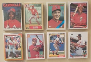 1986 - 1993 TOPPS BASEBALL ST. LOUIS CARDINALS TEAM SETS- CHOOSE YOUR YEAR - Picture 1 of 1