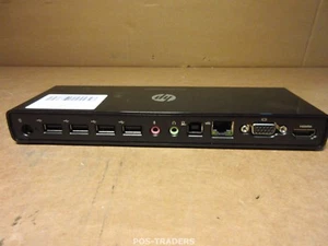 Station d'accueil réplicateur de ports USB 2.0 HP 2005PR HSTNN-IX05 681279-001 EXC PSU - Photo 1/3