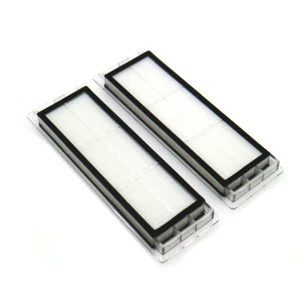 2pcs Washable HEPA Filter For XIAOMI MI Robot 1 2nd Generation Mi home Roborock - Foto 1 di 4