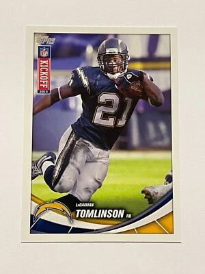 2013 Topps Kickoff Football #45 - LaDainian Tomlinson - San Diego Chargers - Image 1 of 2