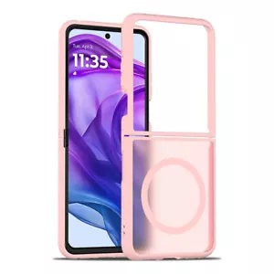 Für Motorola Razr / Razr + 2025 Magnet Stoßfest Matt Hard Case + Displayglas - Bild 1 von 13