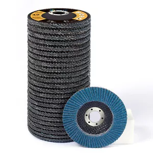 20x 10x Flap Discs 115mm Sanding 40 60 80 120 Grit Grinding Wheels Discs 4.5" UK - Picture 1 of 20