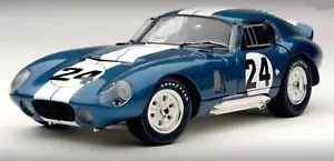 1/18 Exoto Daytona Cobra Vincitore Di 1965 un Coppa Di Enna Auto #24 RLG18012. - Foto 1 di 11