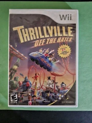 New THRILLVILLE: Off the Rails (Nintendo Wii, 2007) Build Your Own Rollercoaster - Image 1 of 2