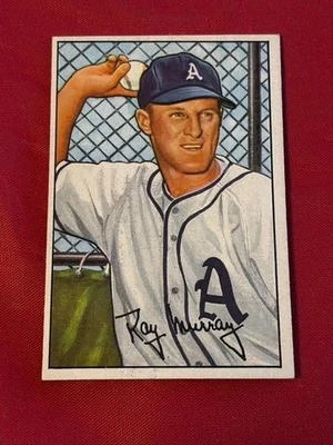 RAY MURRAY (C) #118 1952 BOWMAN SET BREAK BASEBALL - Image 1 of 2