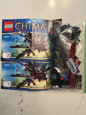 LEGO LEGENDS OF CHIMA: Razcal's Glider 70000  100% Complete w/Instr minifigure - Image 1 of 2