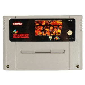 WWF Raw - Modul - gebraucht / sehr gut - Super Nintendo / SNES - Bild 1 von 1