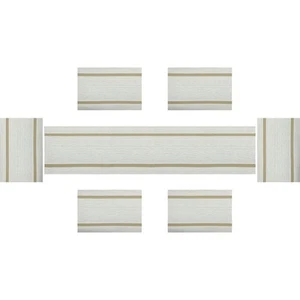 Panda Palm Elegant Placemats and Table Runner Set Stylish Durable Placemats S... - Picture 1 of 5