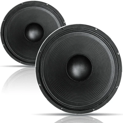 Pair Of Replacement Chassis Speaker Drivers Full Range 12 Inch 150W RMS 8 Ohms - Image 1 of 4