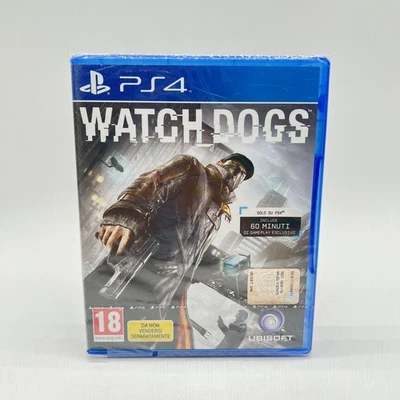 Watch Dogs PS4 sony PLAYSTATION 4 Pal Eng Spiel Neu Sealed - Bild 1 von 4