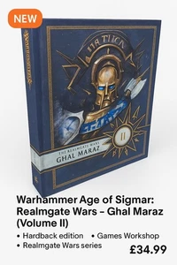 Warhammer The Realmgate Wars: Ghal Maraz Vol 2 limitierte Auflage schwarze Bibliothek Neu - Bild 1 von 14